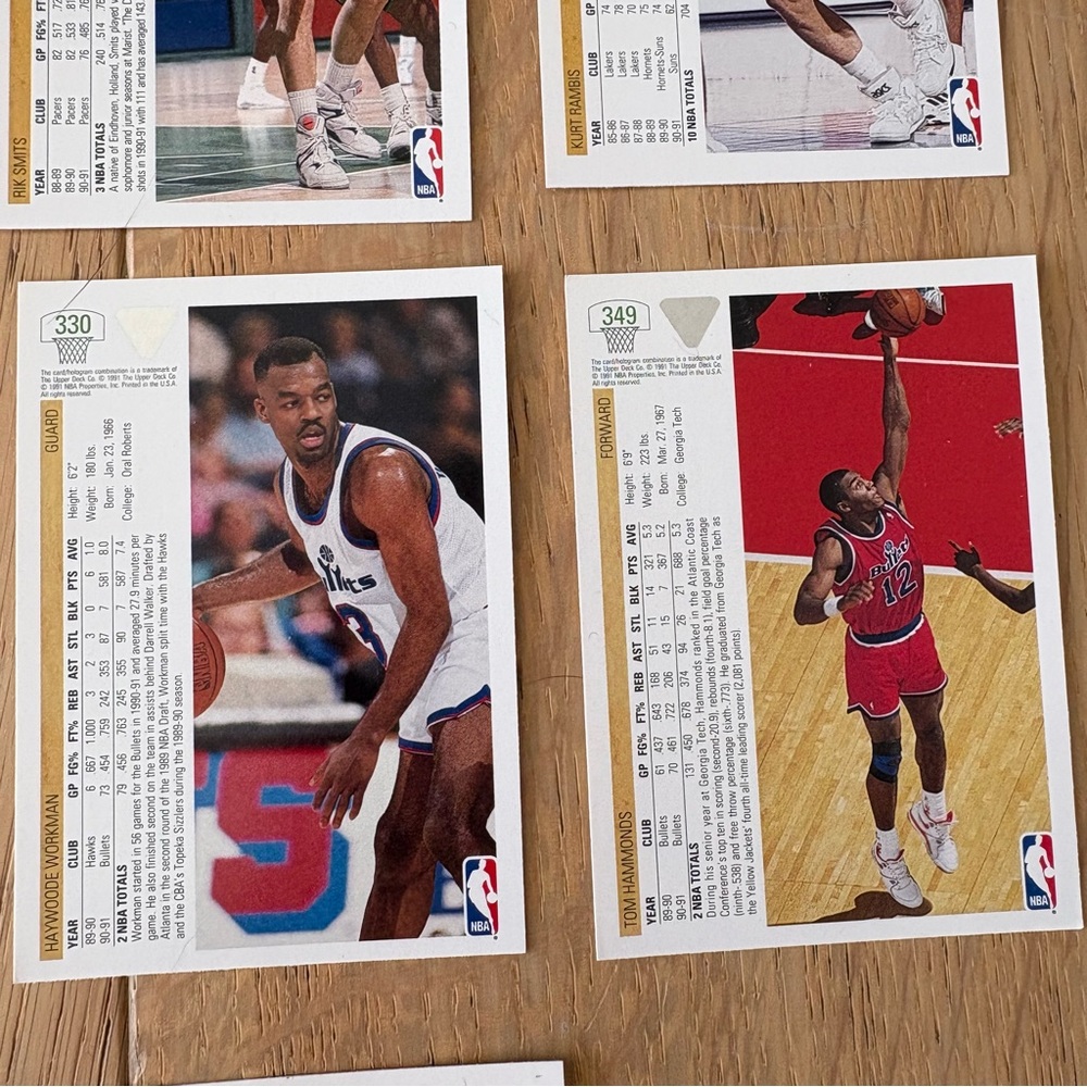Upper Deck Vintage Basketball Trading Cards Collection ‘91-92 - Picture 9 of 11